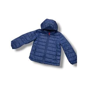 Size 5 Primary Puffer Jacket Blue